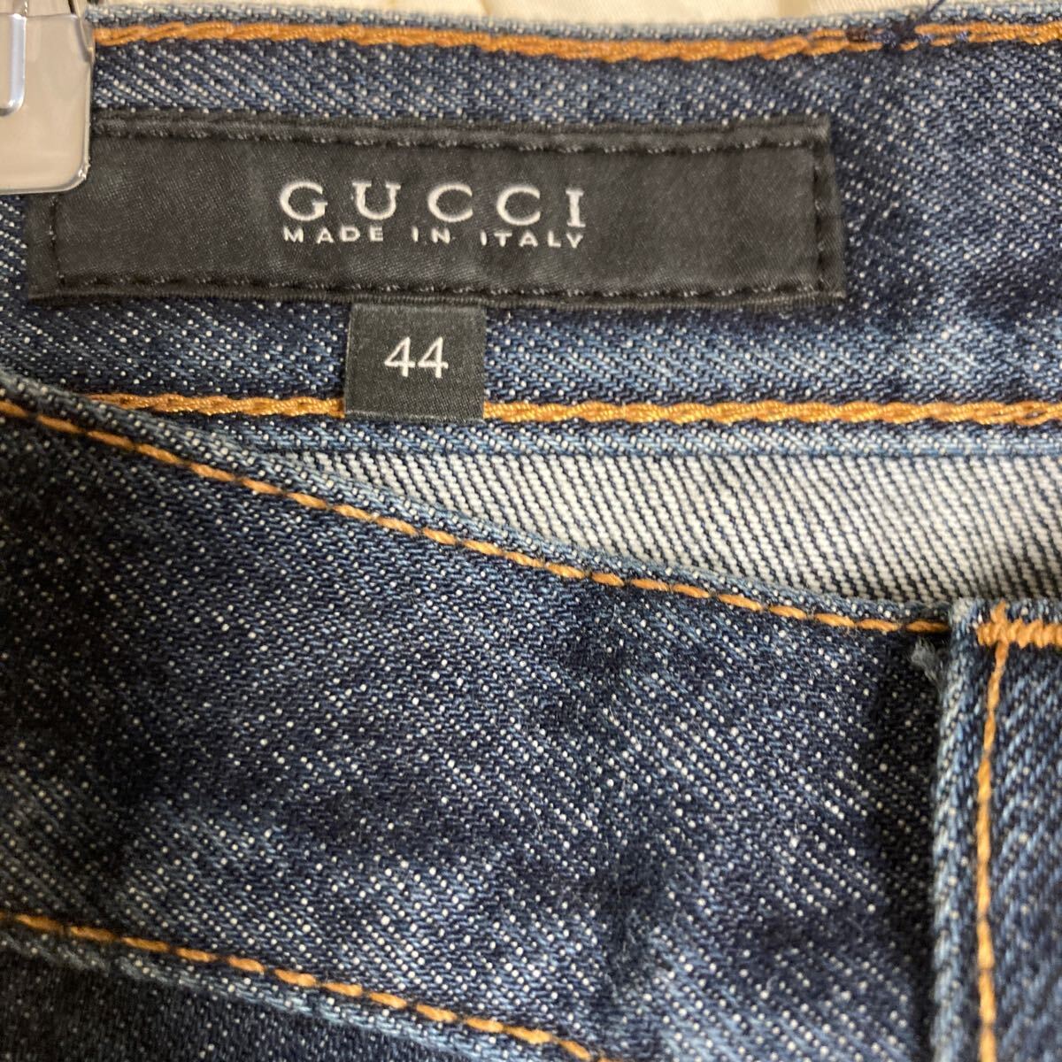 グッチ ユーズド加工デニム スキニー gucciの画像7