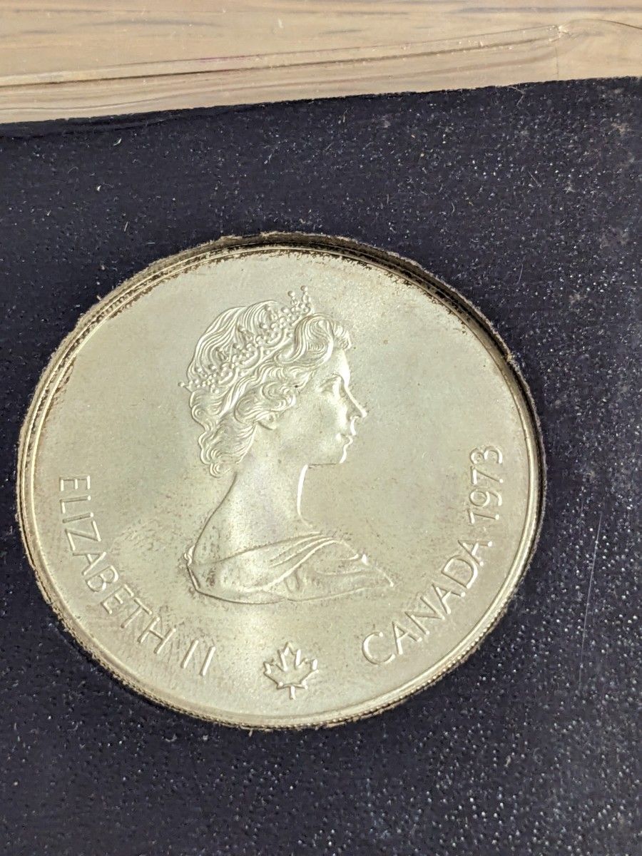 モントリオール　オリンピックコイン　1976 カナダ　銀貨 　プルーフ貨幣 10ドル　 5ドル 記念銀貨 カナダ　