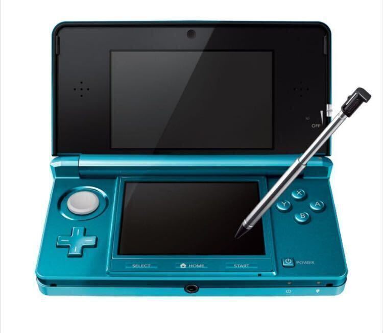 【粗未使用に近い 美品 ★おまけ付き★】ニンテンドー3DS アクアブルーの画像1