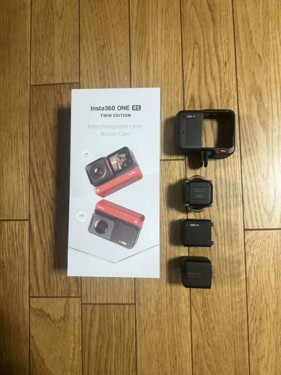 Insta 360 ONE RS TWIN EDITIONの画像1