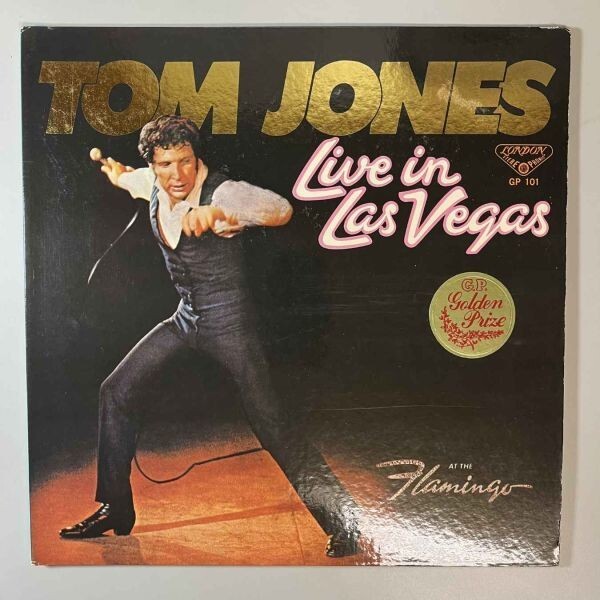 41112★美盤【日本盤】 Tom Jones / TOM JONES GOLDEN PRIZE LIVE IN LAS VEGAS_画像1