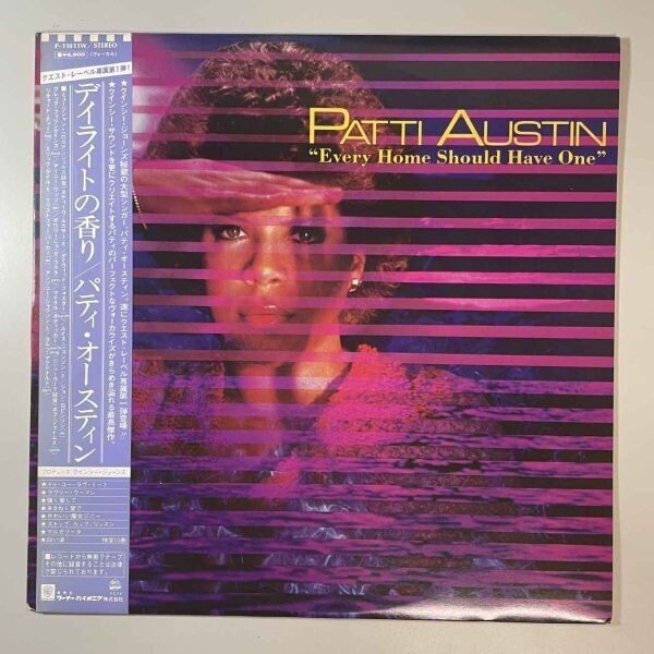 36249★美盤【日本盤】 Patti Austin / Every Home Should Have One ※帯付き_画像1