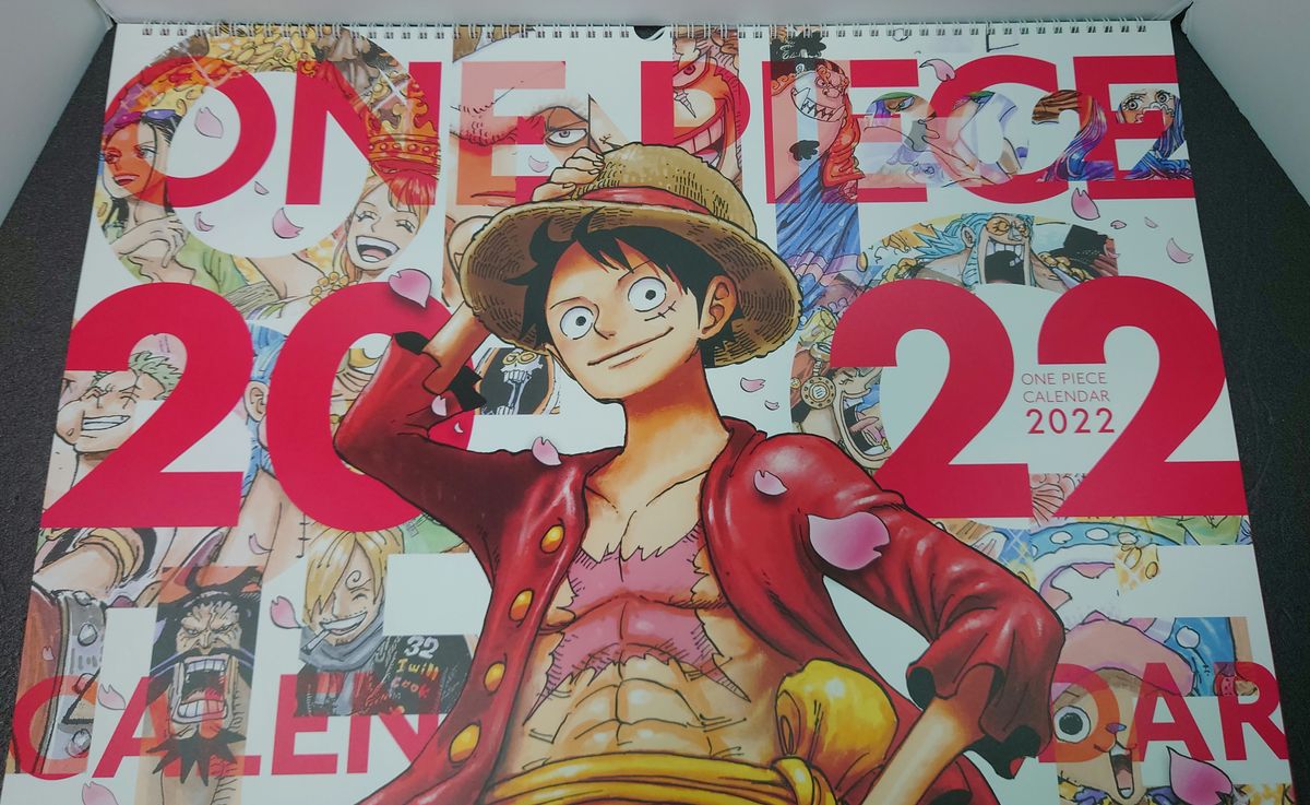 『ONE PIECE』コミックカレンダー（大判）2022　A2サイズ