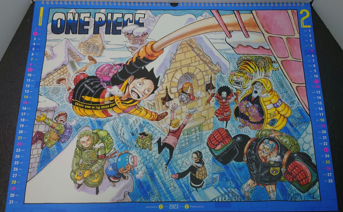 ONE PIECE』コミックカレンダー(大判)2023 A2サイズ|Yahoo ONE PIECE』コミックカレンダー(大判)2023 A2サイズ|Yahoo