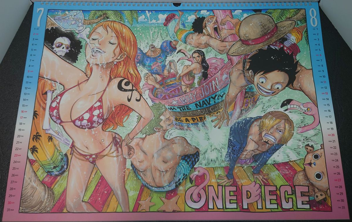 『ONE PIECE』コミックカレンダー（大判）2017　A2サイズ