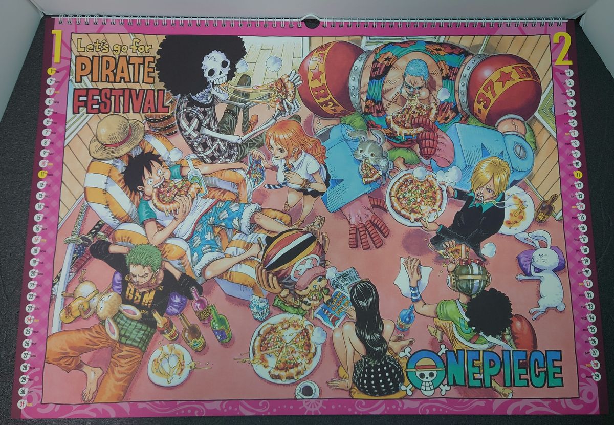 『ONE PIECE』コミックカレンダー  (大判)　2016　A2サイズ 