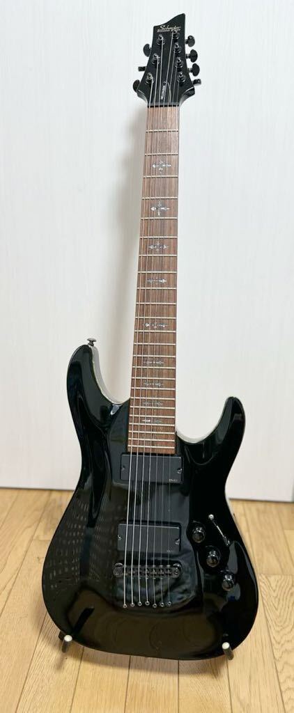 【送料込】7弦 SCHECTER Diamond Series Hellraiser シェクター ダイヤモンドシリーズ ヘルレイザー エレキギター EMG搭載の画像1