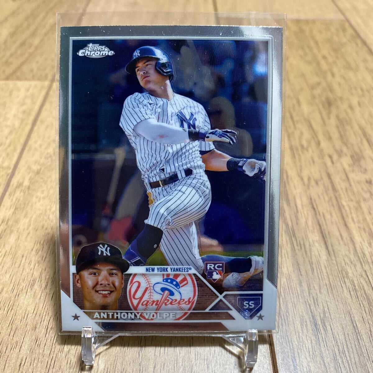 ANTHONY VOLPE TOPPS CHROME RC ボルピー　ヤンキース_画像1