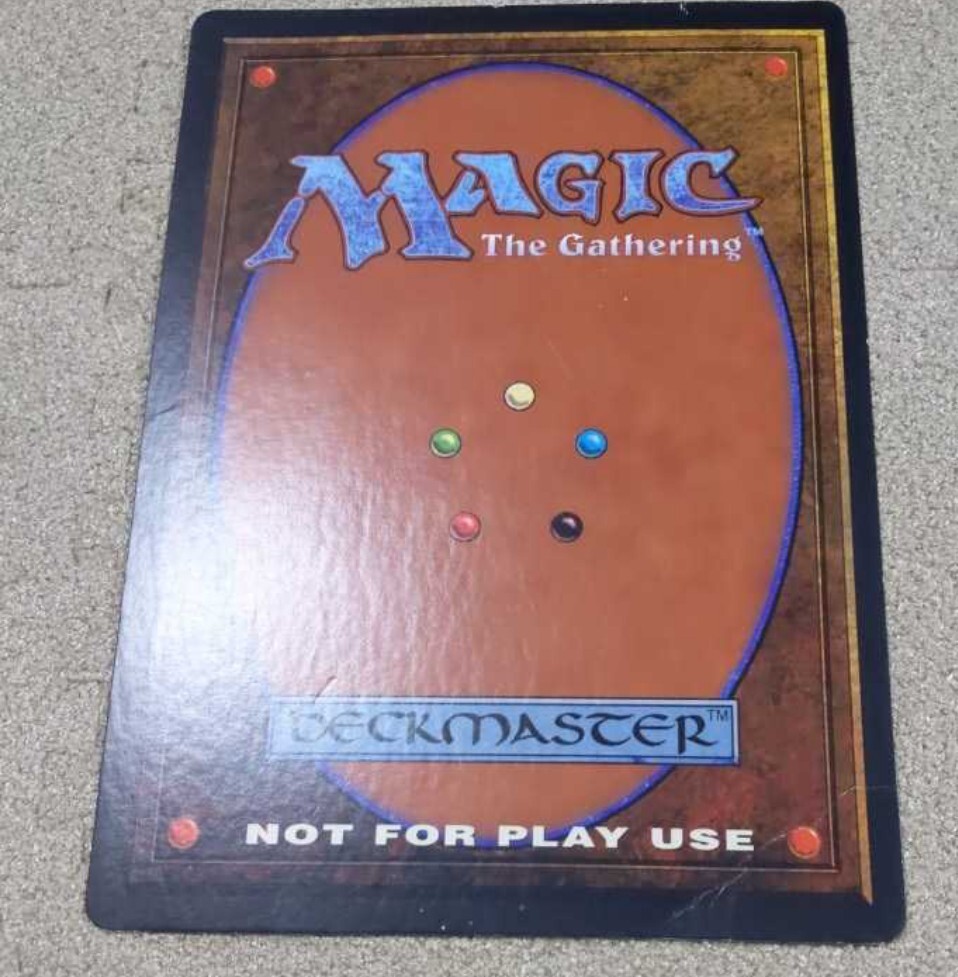 マジックザギャザリング ブラックロータス 大判カード MTG Black マジックザギャザリング ブラックロータス 大判カード MTG Black