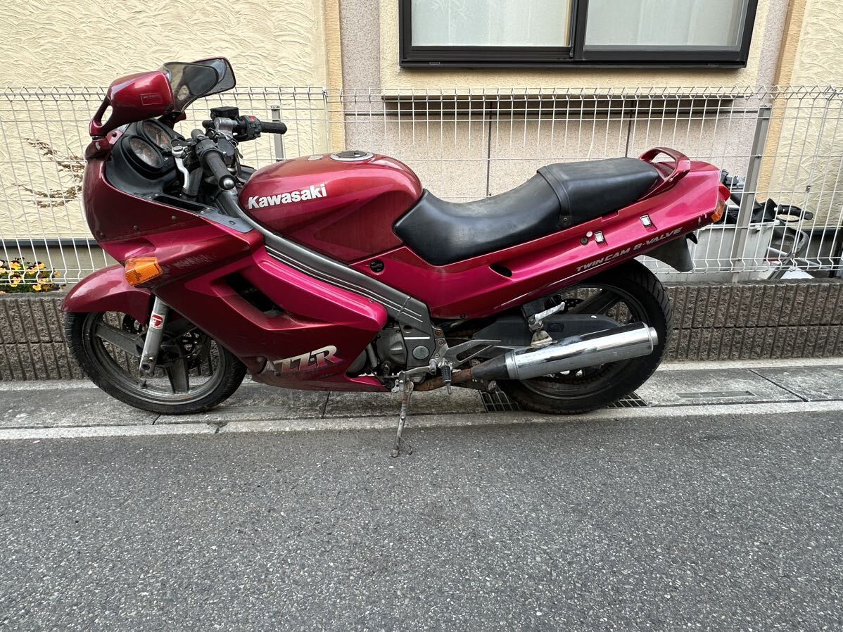 カワサキ ZZR250 EX250H 実動 書付き (ニンジャ ninja 250ccの画像4