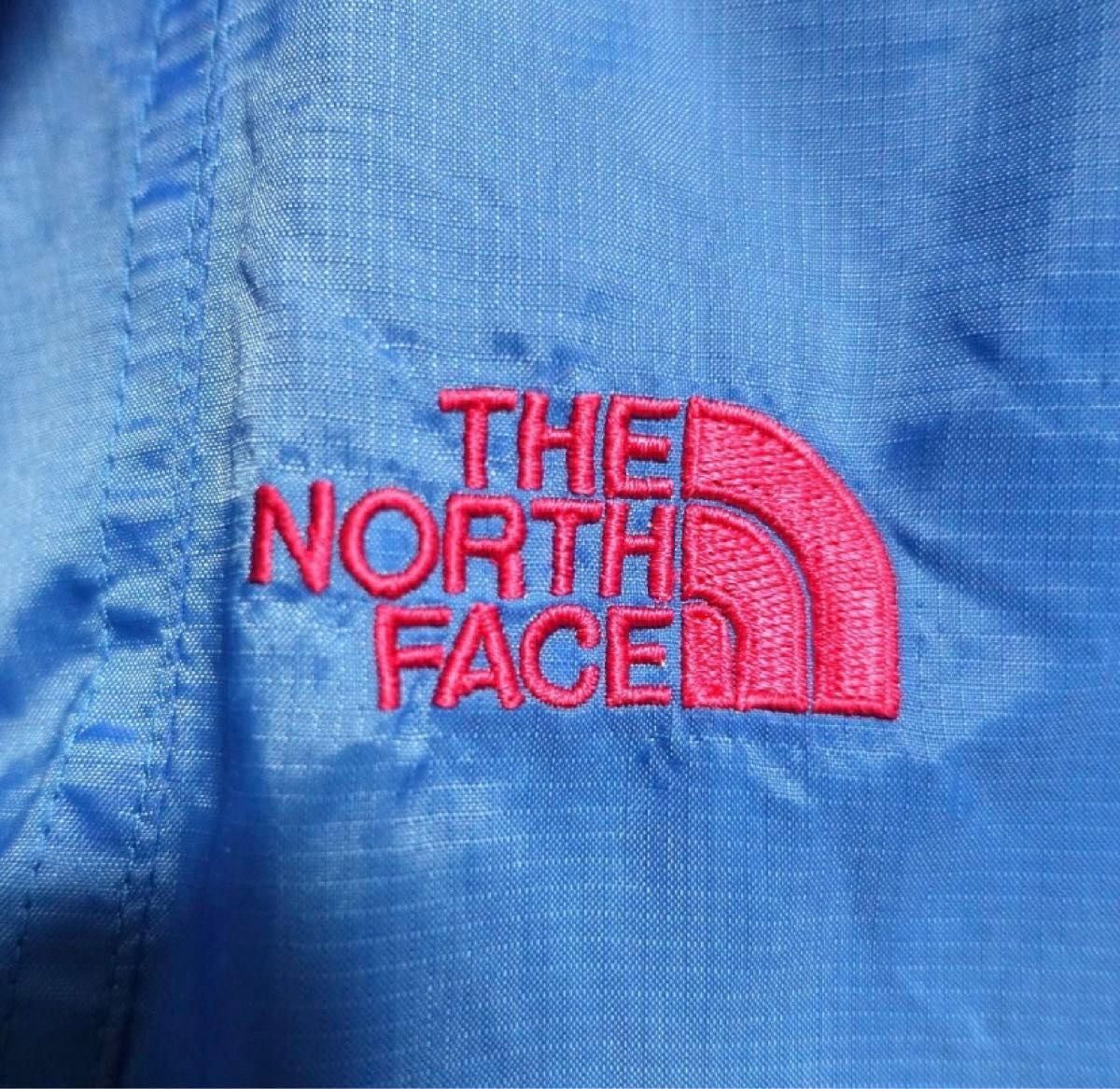 ノースフェイス　マウンテンパーカー　アウター　メンズXS  ブルー/イエロー系　薄手素材　正規品　THE NORTH FACE