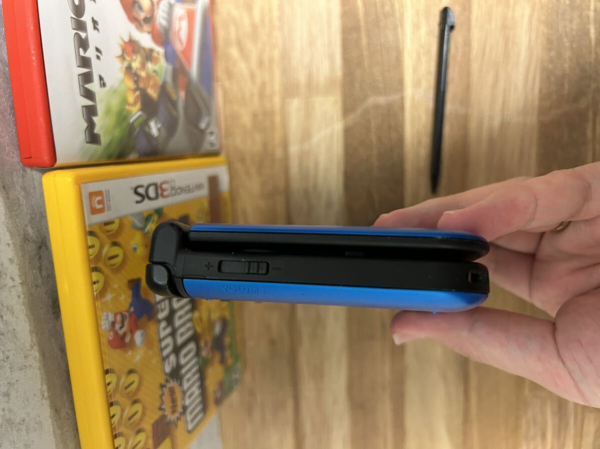 3DS LL ブルーブラック ソフト2点セット