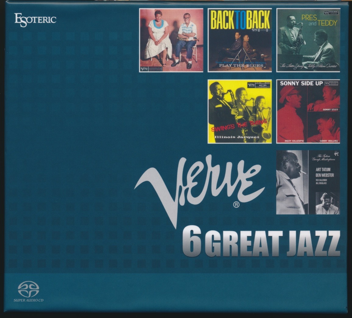 Verve 6 GREAT JAZZ: ESOTERIC SACD エソテリック ESSV-90163/8: エラ・フィツジェラルド; ルイ・アームストロング; ソニー・ロリンズ 他の画像2