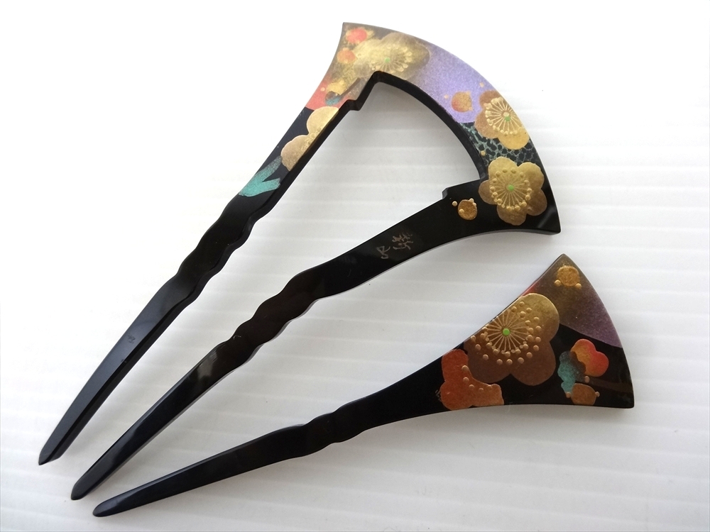  new mountain another . ornamental hairpin 5 point together kimono small articles 