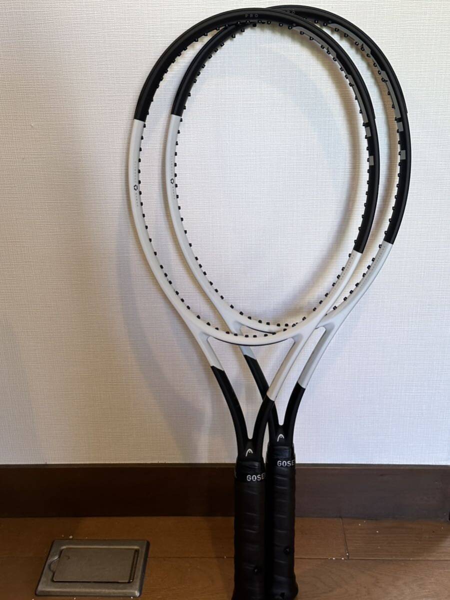 硬式テニスラケット ヘッド 硬式 _画像1
