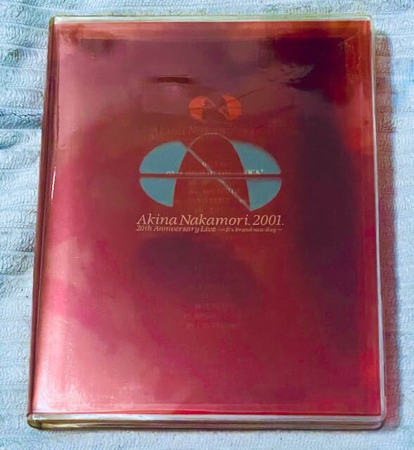 ◆中森明菜【 Akina Nakamori 2001 20th Anniversary Live～It's Brand New Day 】 DVD