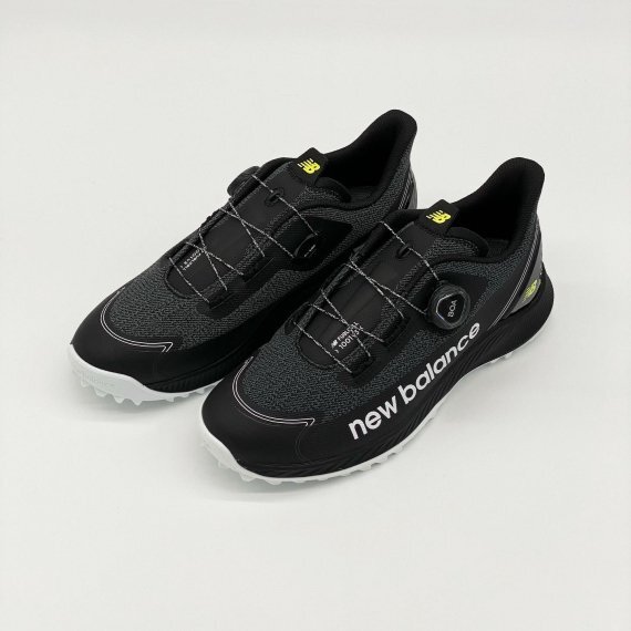 美品★超人気 ニューバランス(new balance) ゴルフシューズ スパイクレス FuelCell 1001V3 SL MGS1001B 27.5cm_画像1