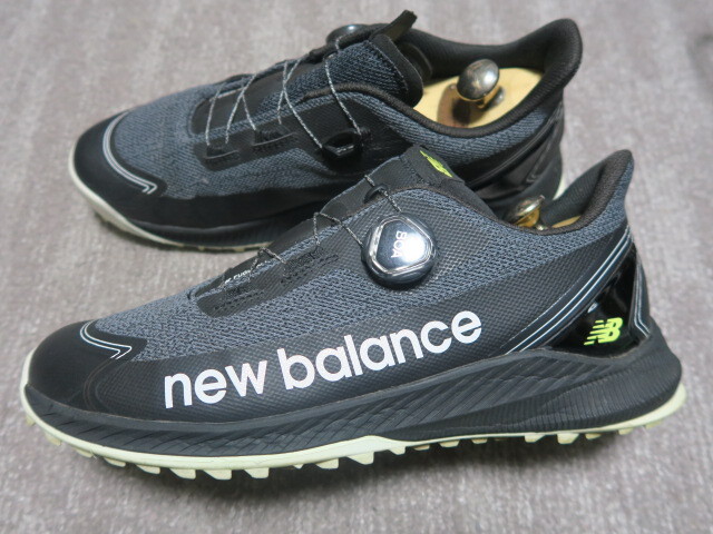 美品★超人気 ニューバランス(new balance) ゴルフシューズ スパイクレス FuelCell 1001V3 SL MGS1001B 27.5cm_画像3