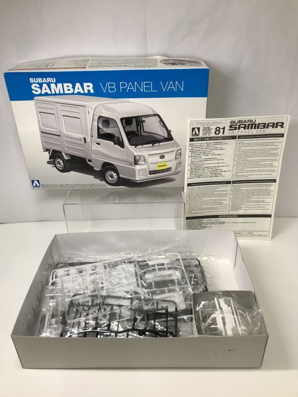 M70/ Aoshima 1/24 Subaru Sambar Truck V задняя панель van не использовался 