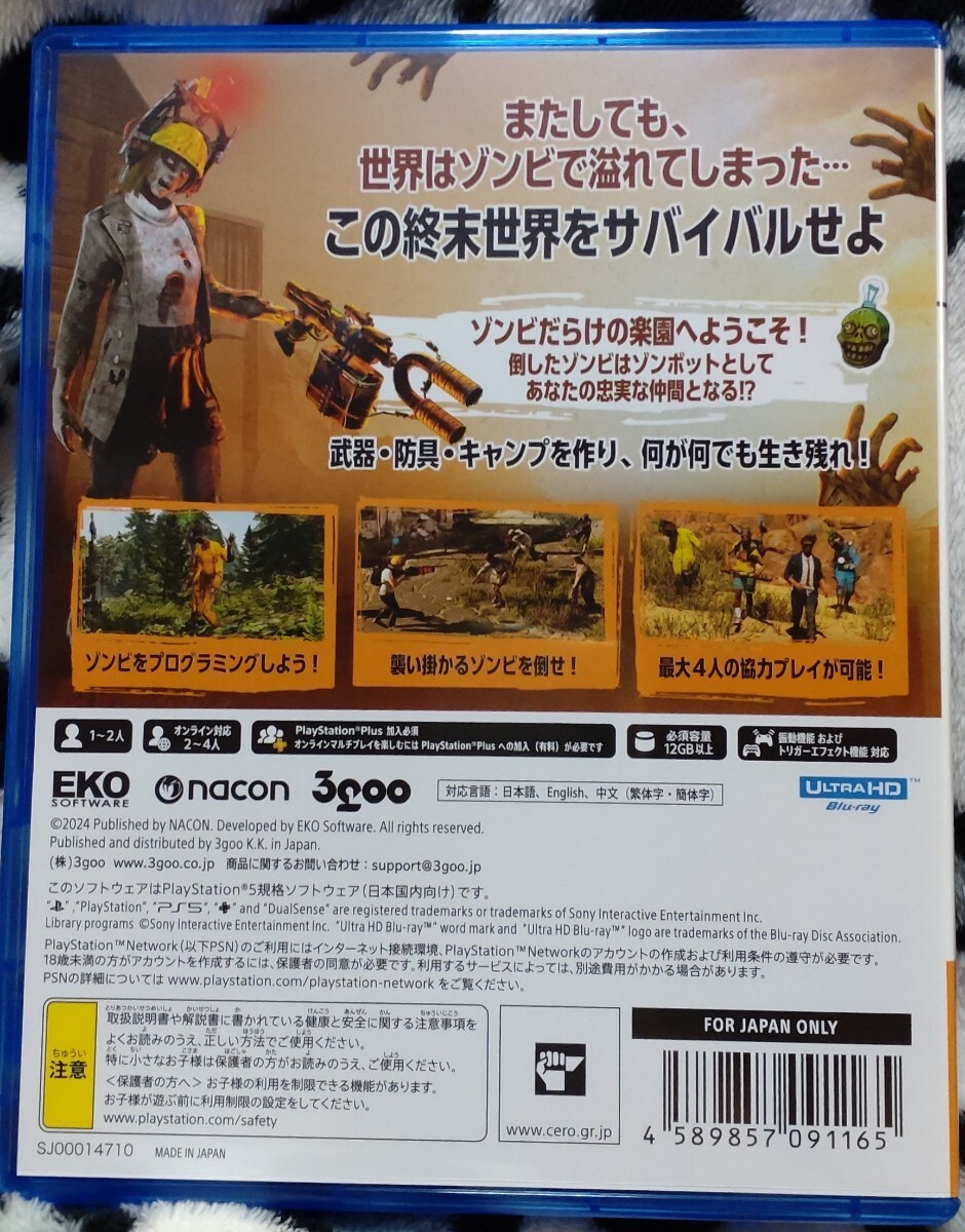 中古美品　ＰＳ５ Welcome to ParadiZe （ウェルカムトゥパラダイズ）_画像3