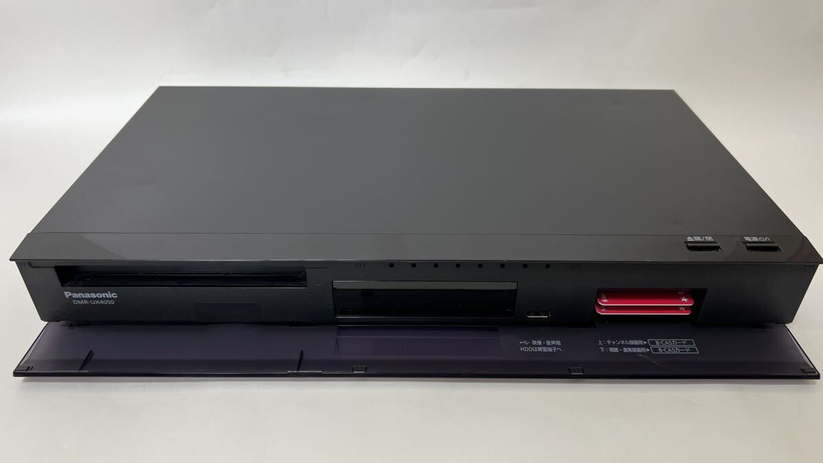 【18年☆動作確認済み】Panasonic DIGA DMR-UX4050 パナソニック ディーガ ブルーレイレコーダー No.19031_画像4