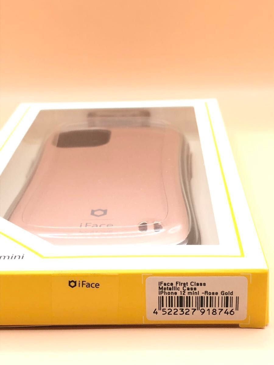 iFace First Class Metallic iPhone 12 mini ケース [ローズゴールド]