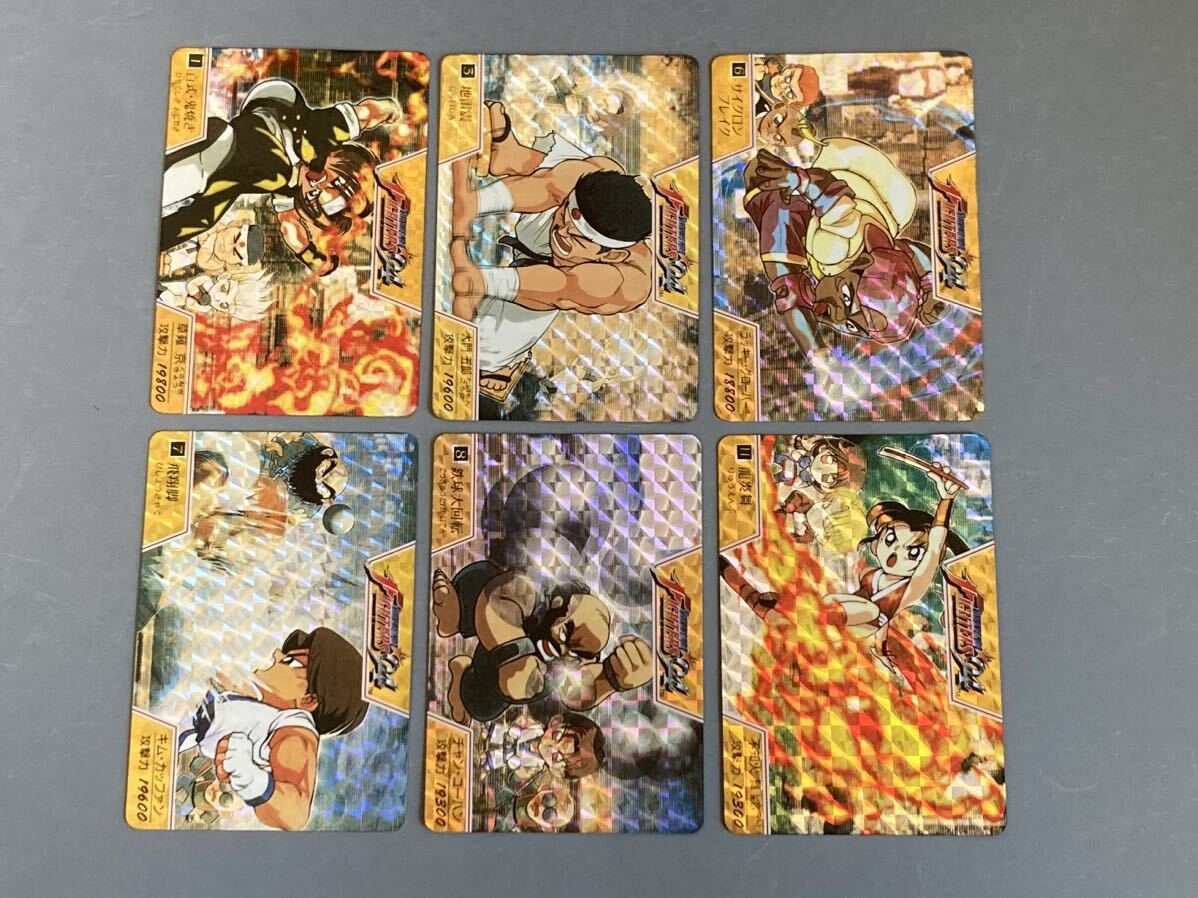 キングオブファイターズ 94 カードダス キラ6枚 SNKの画像1