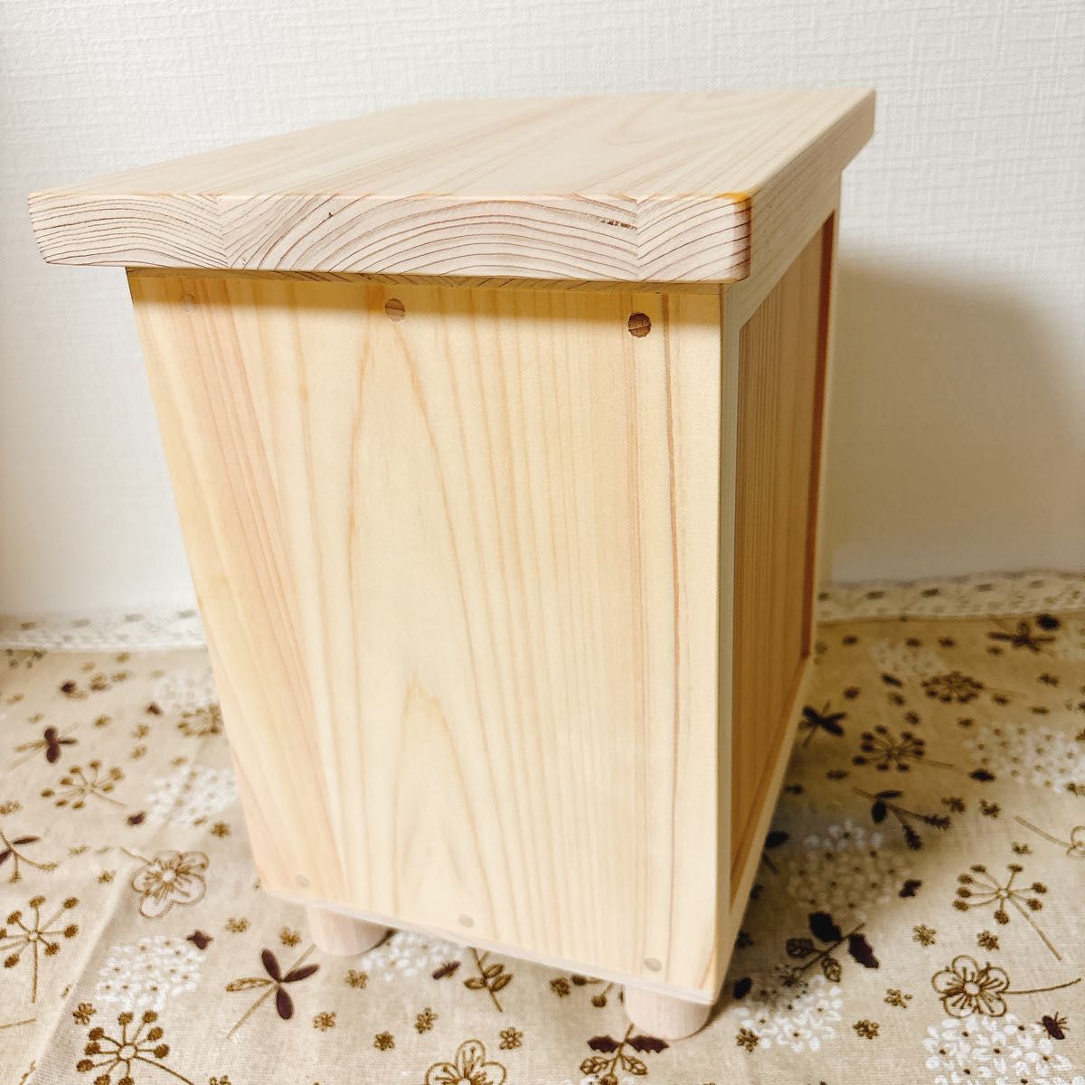 ハンドメイド　本棚　ミニテーブル　収納　ラック　サイドテーブ　ローテーブル　インテリア　生活雑貨　木製　ひのき