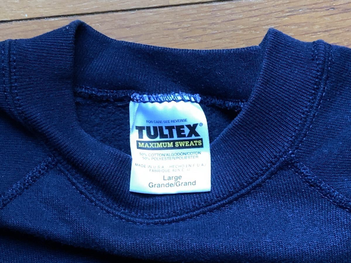 TULTEX スウェット　メンズLサイズ　USA製　1990年代後半~ 中古品_画像5