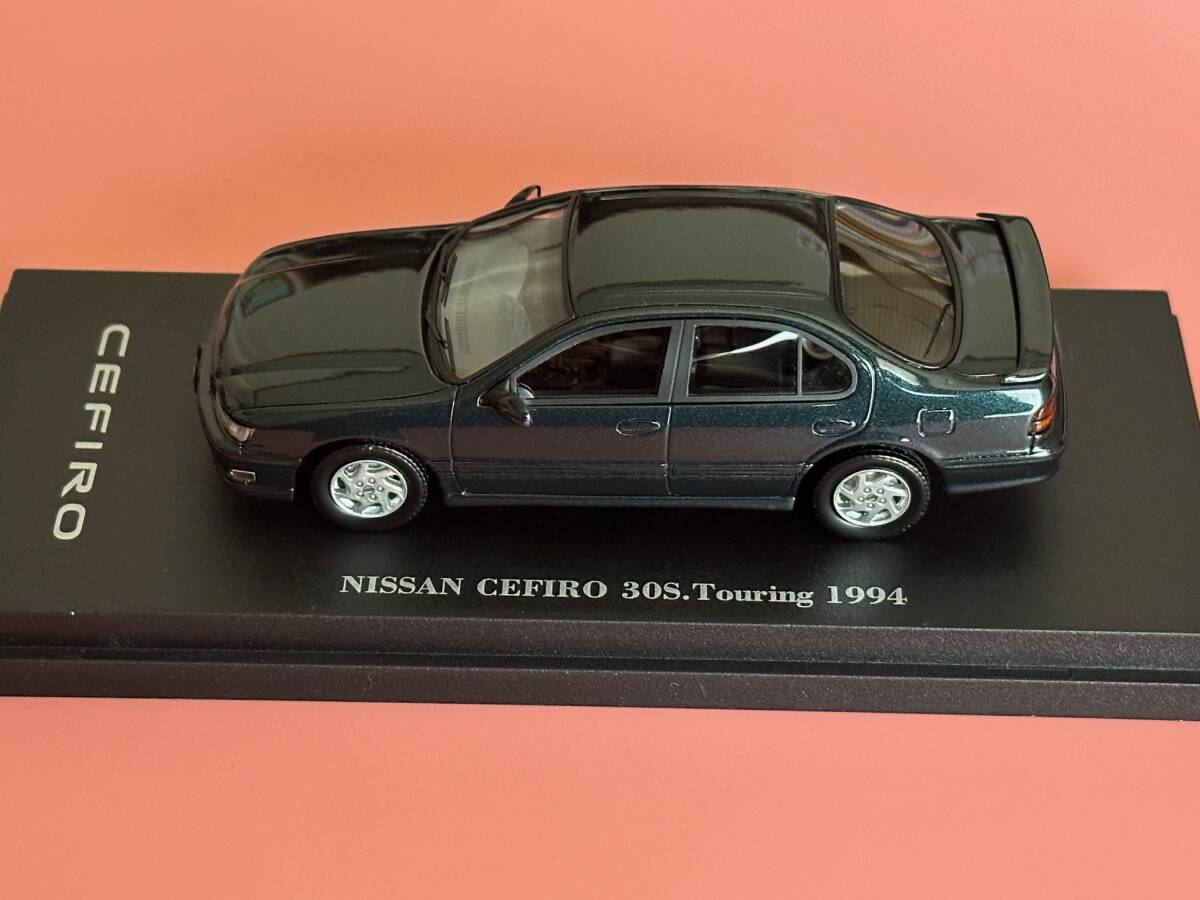 【新品・未使用】 日産 セフィーロ (A32) 30S ツーリング　1994年型　ダークグリーンパール　1/43　CAM / KID BOX_画像5