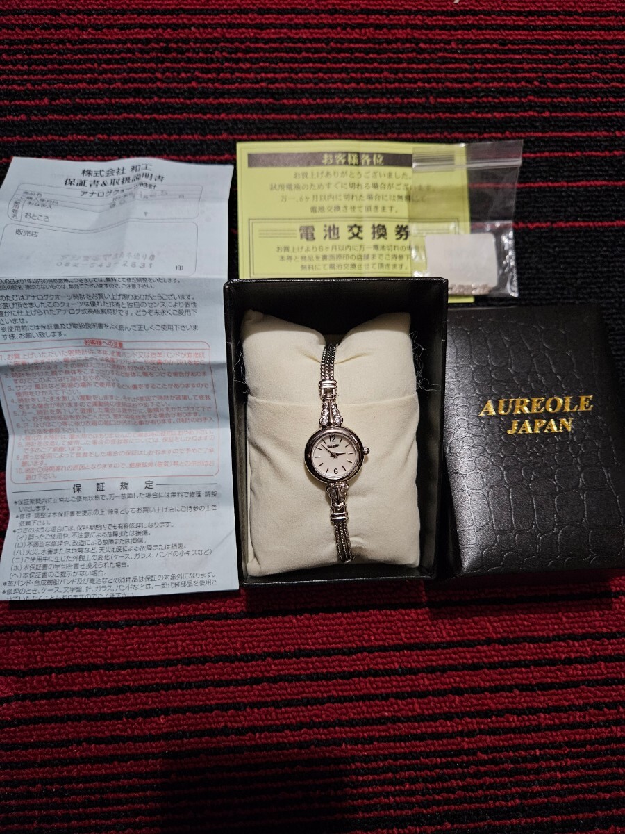 AUREOLE JAPAN レディース腕時計 A0828の画像1