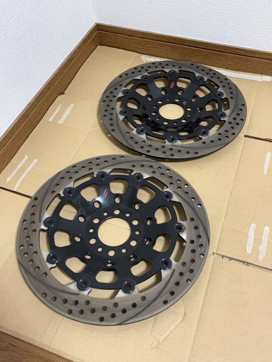 GSX1100S 刀 カタナ SUNSTAR サンスター フロント用ブレーキディスク プレミアムレーシング 310mm 213 × 2枚セット （左右）の画像1