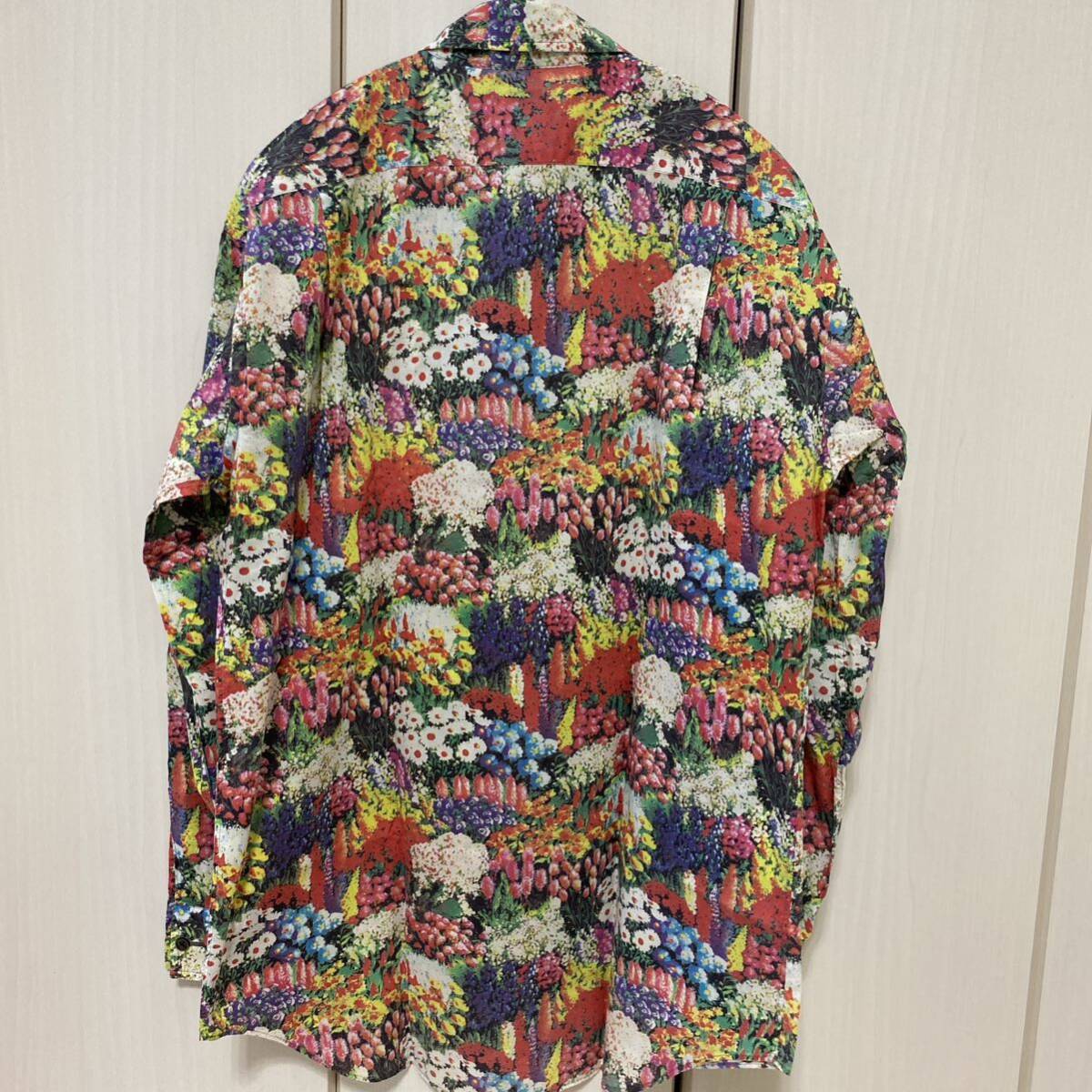 ポールスミス PaulSmith 花柄シャツ フラワープリント リバティ Lサイズ 長袖シャツの画像3