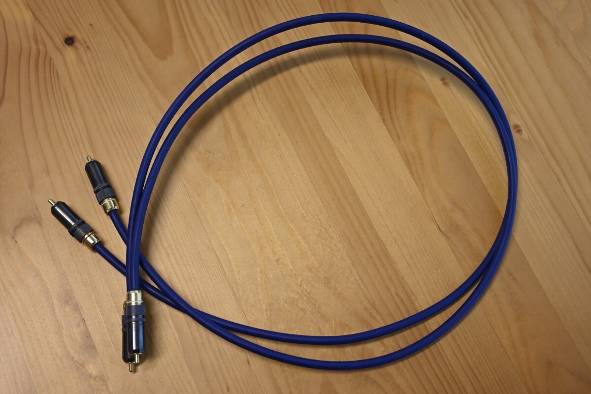 オヤイデ 0.9mm Premium Coper PCOCC-A Conductor Interconnect Cable RCAケーブル 1mの画像2