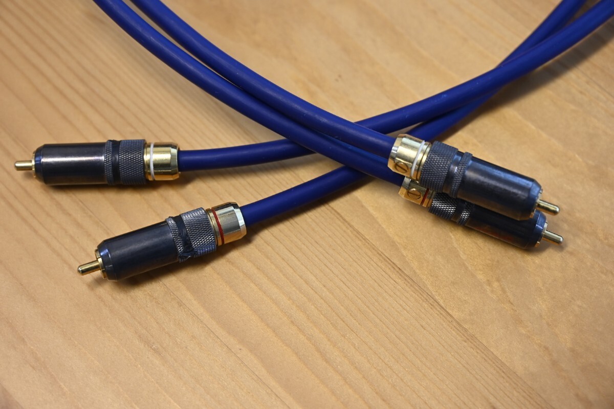 オヤイデ 0.9mm Premium Coper PCOCC-A Conductor Interconnect Cable RCAケーブル 1mの画像3