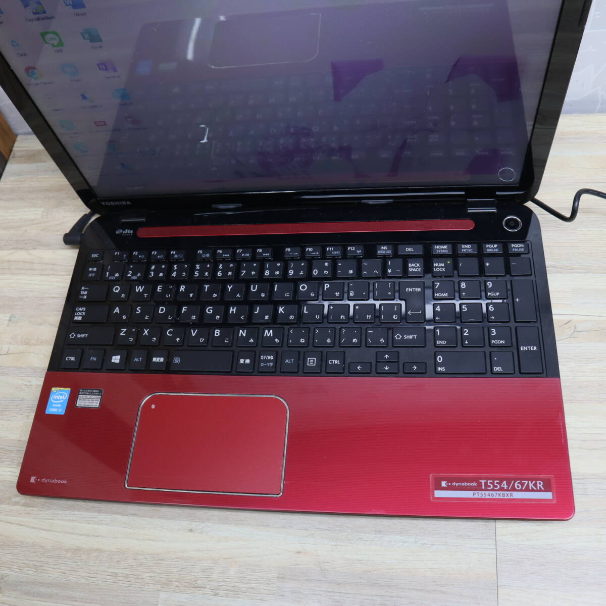 ★中古PC 最上級4世代4コアi7！新品SSD512GB メモリ16GB★T554/67KR Core i7-4700MQ Webカメラ Win11 MS Office2019 H&B★P69077_画像5