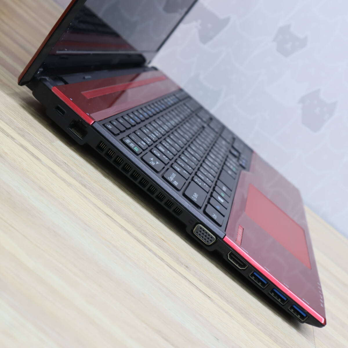 ★中古PC 最上級4世代4コアi7！新品SSD512GB メモリ16GB★AH53/M Core i7-4702MQ Webカメラ Win11 MS Office2019 Home&Business★P69535の画像7