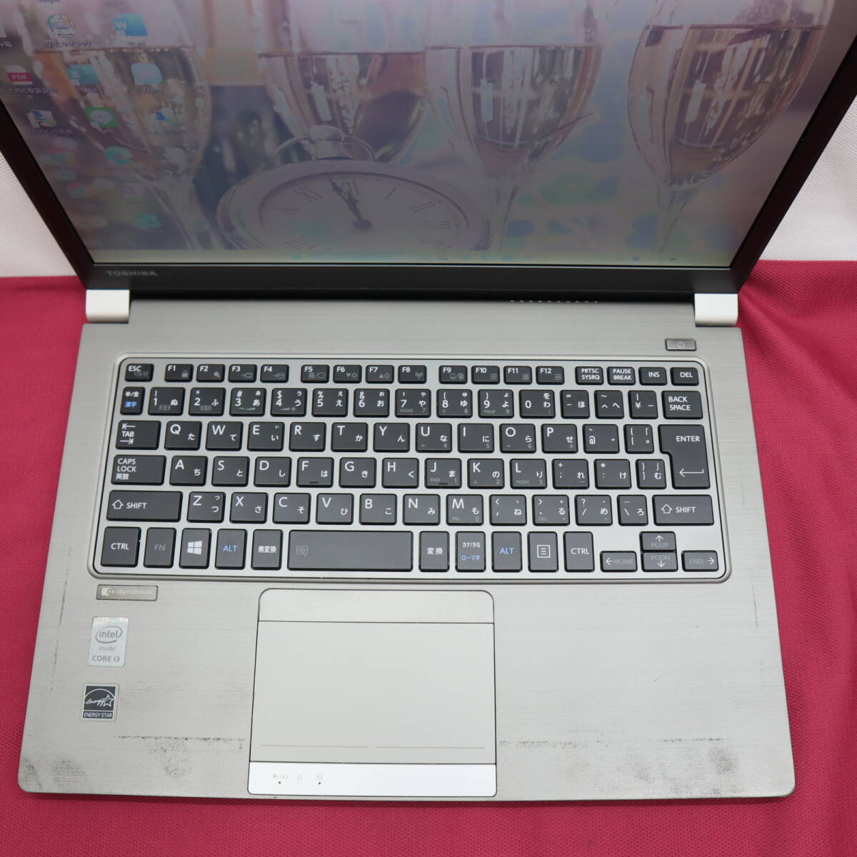 ★中古PC 高性能5世代i3！SSD128GB メモリ16GB★R63/P Core i3-5005U Win11 MS Office2019 Home&Business 中古品 ノートPC★P69856の画像4