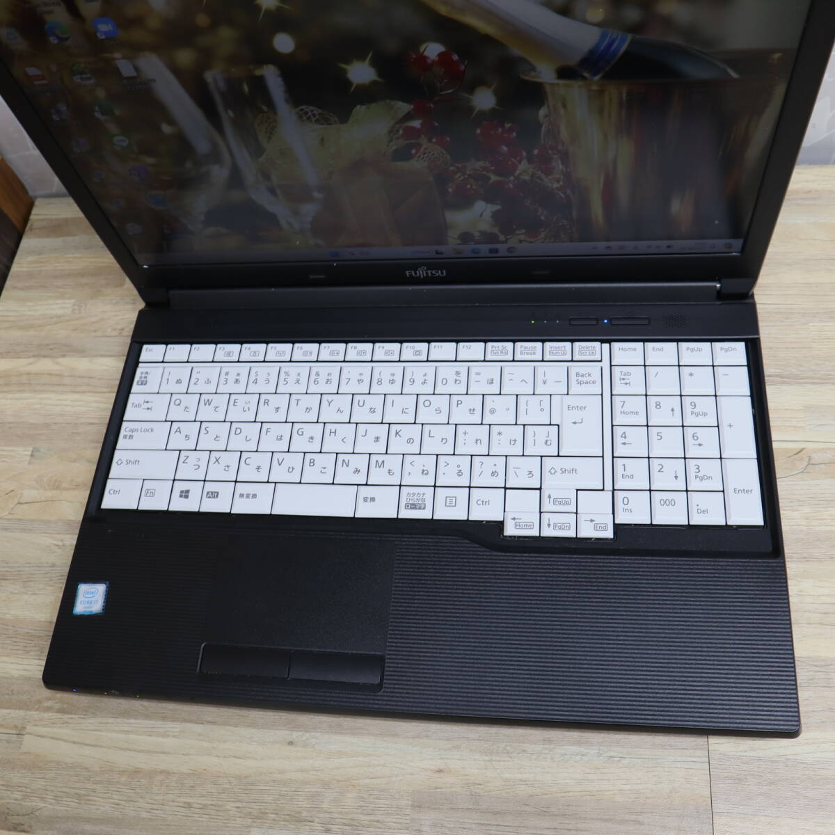 ★中古PC 最上級6世代i7！SSD256GB メモリ8GB★A746/P Core i7-6600U Webカメラ Win11 MS Office2019 Home&Business ノートPC★P69137_画像4