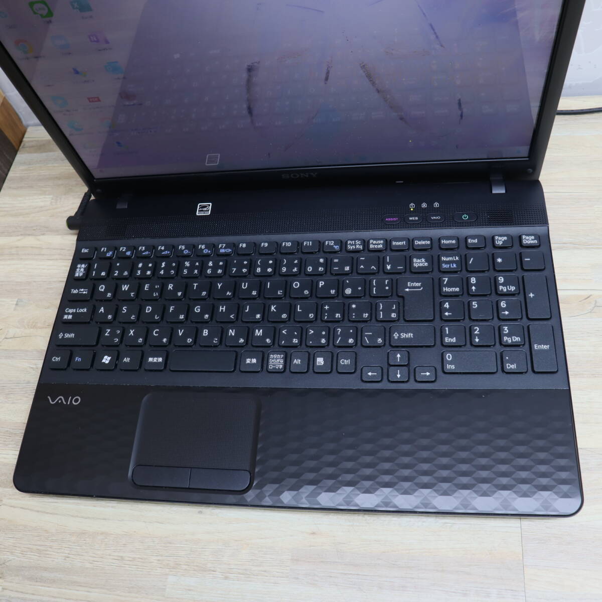 ★中古PC 最上級4コアi7！新品SSD512GB メモリ16GB★VPCEH18FJ Core i7-2670QM Webカメラ Win11 MS Office2019 Home&Business★P70851_画像5