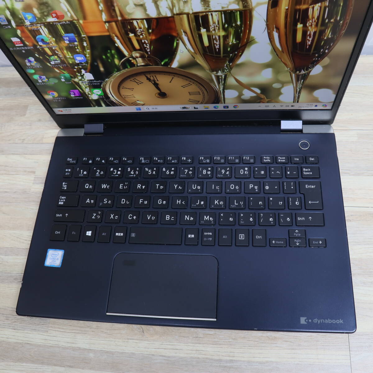 ★中古PC 高性能8世代4コアi5！M.2 NVMeSSD256GB メモリ8GB★G83/DN Core i5-8350U Webカメラ Win11 MS Office2019 Home&Business★P70621の画像4