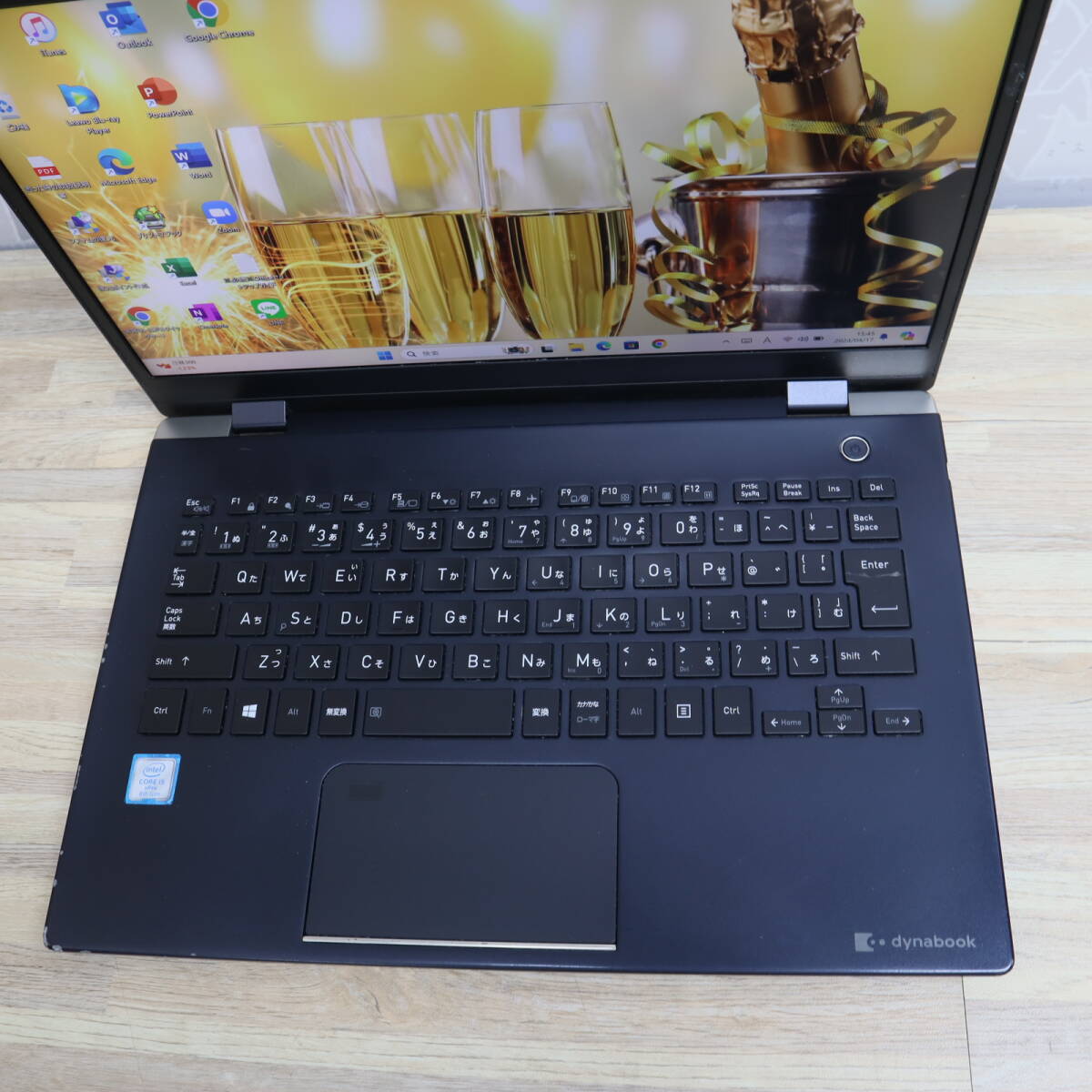 ★中古PC 高性能8世代4コアi5！M.2 NVMeSSD256GB メモリ8GB★G83/DN Core i5-8350U Webカメラ Win11 MS Office2019 Home&Business★P70636_画像4