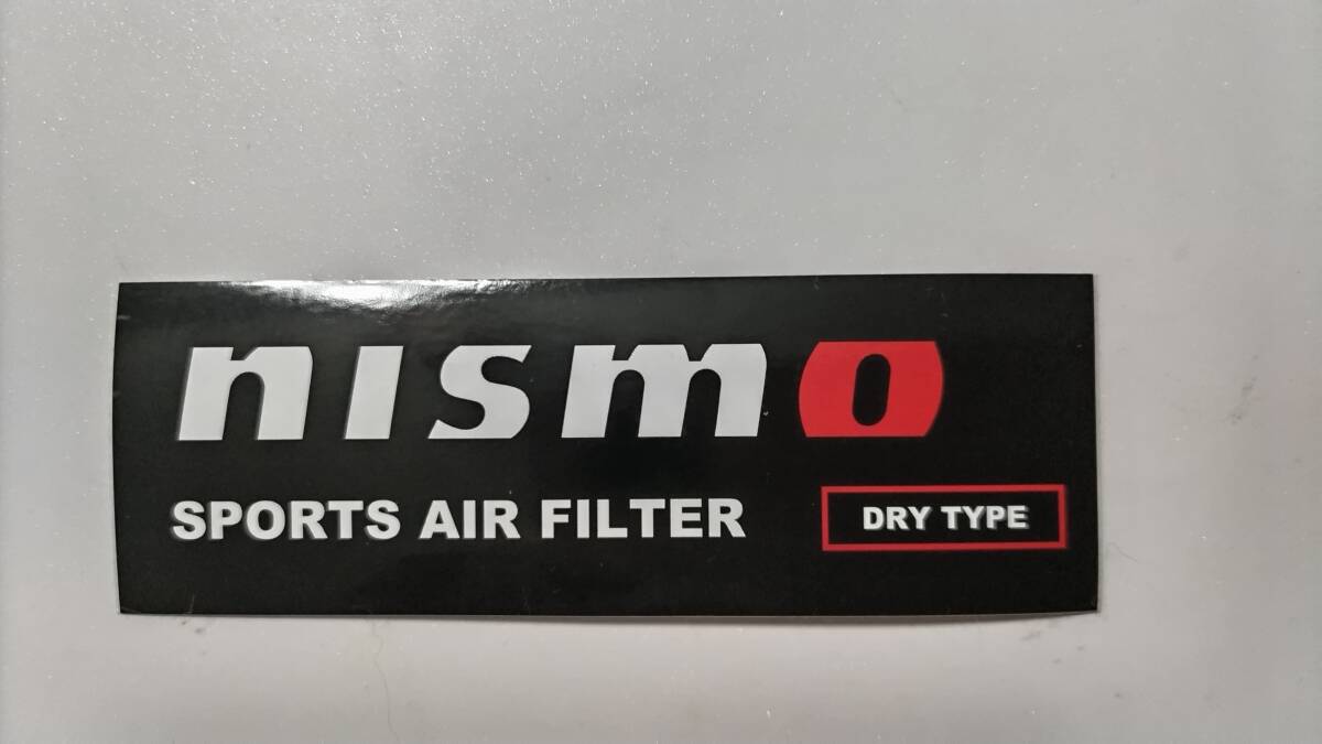 NISSAN　NISMO　nismo SPORTS AIR FILTER ステッカー　ニスモ　ニッサン　シール　送料63円_画像2