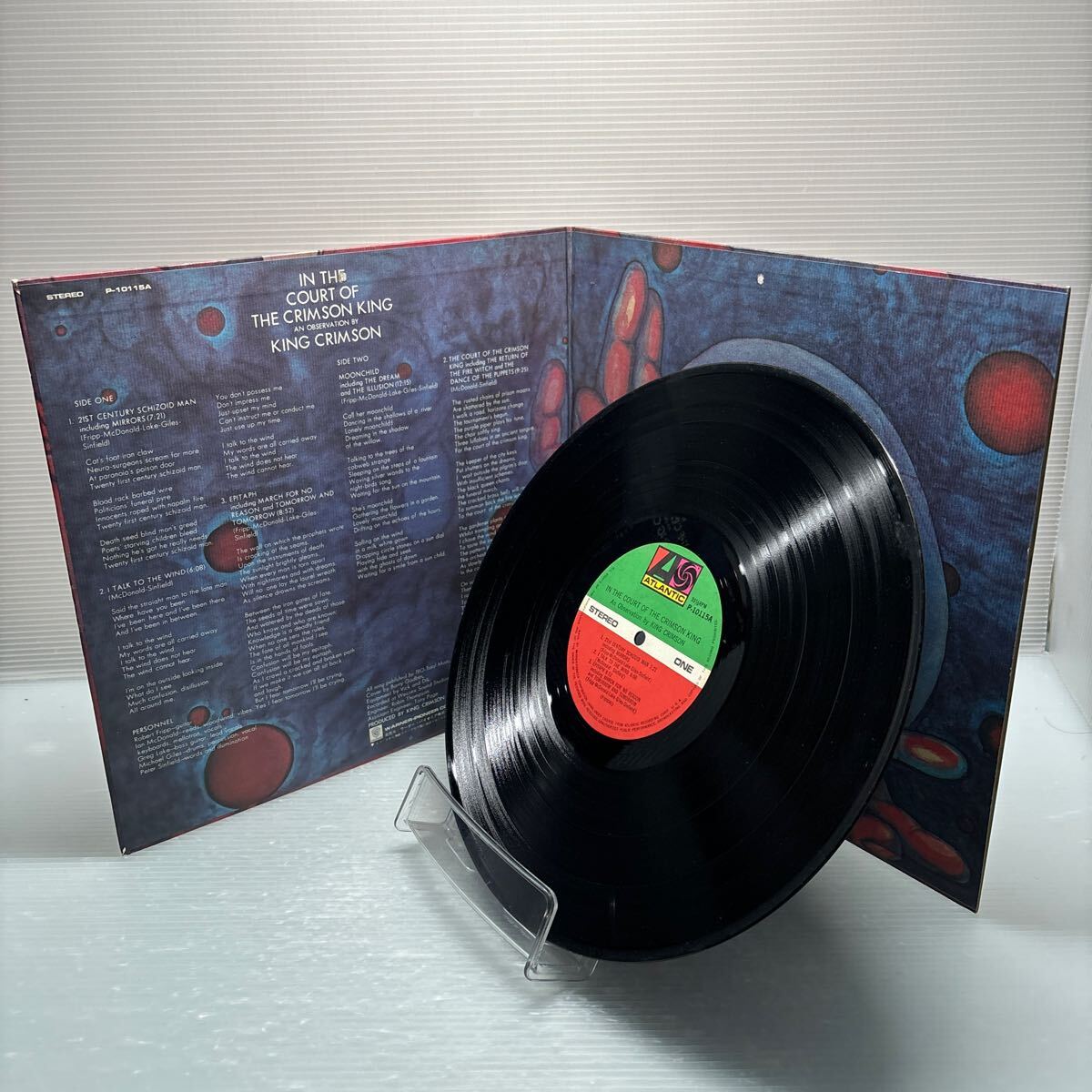 【LP】S0412 KING CRIMSON キングクリムゾン キングの宮殿 ライナー欠品の画像3