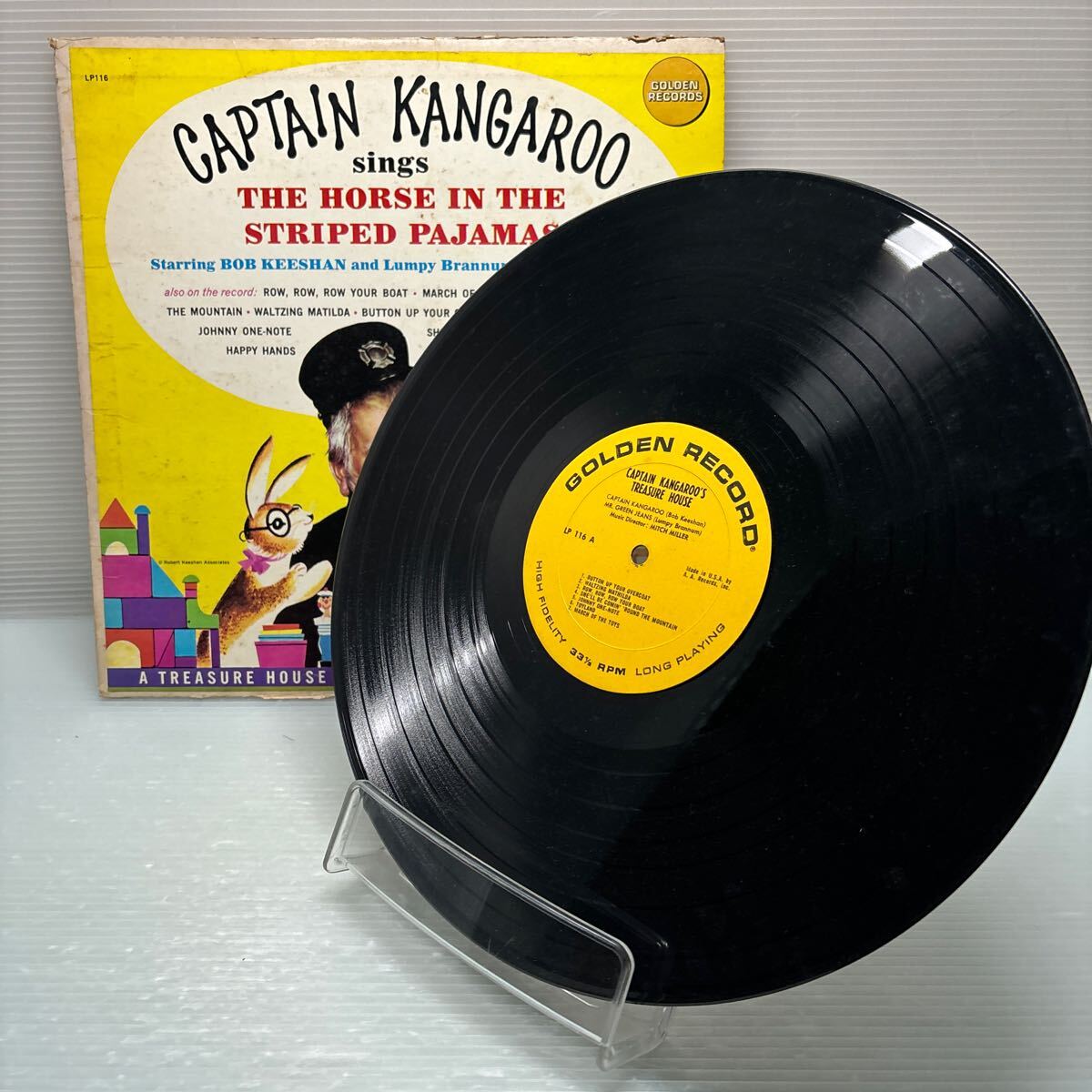 【LP】S0413 CAPTAIN KANGAROO TRESURE HOUSE_画像3