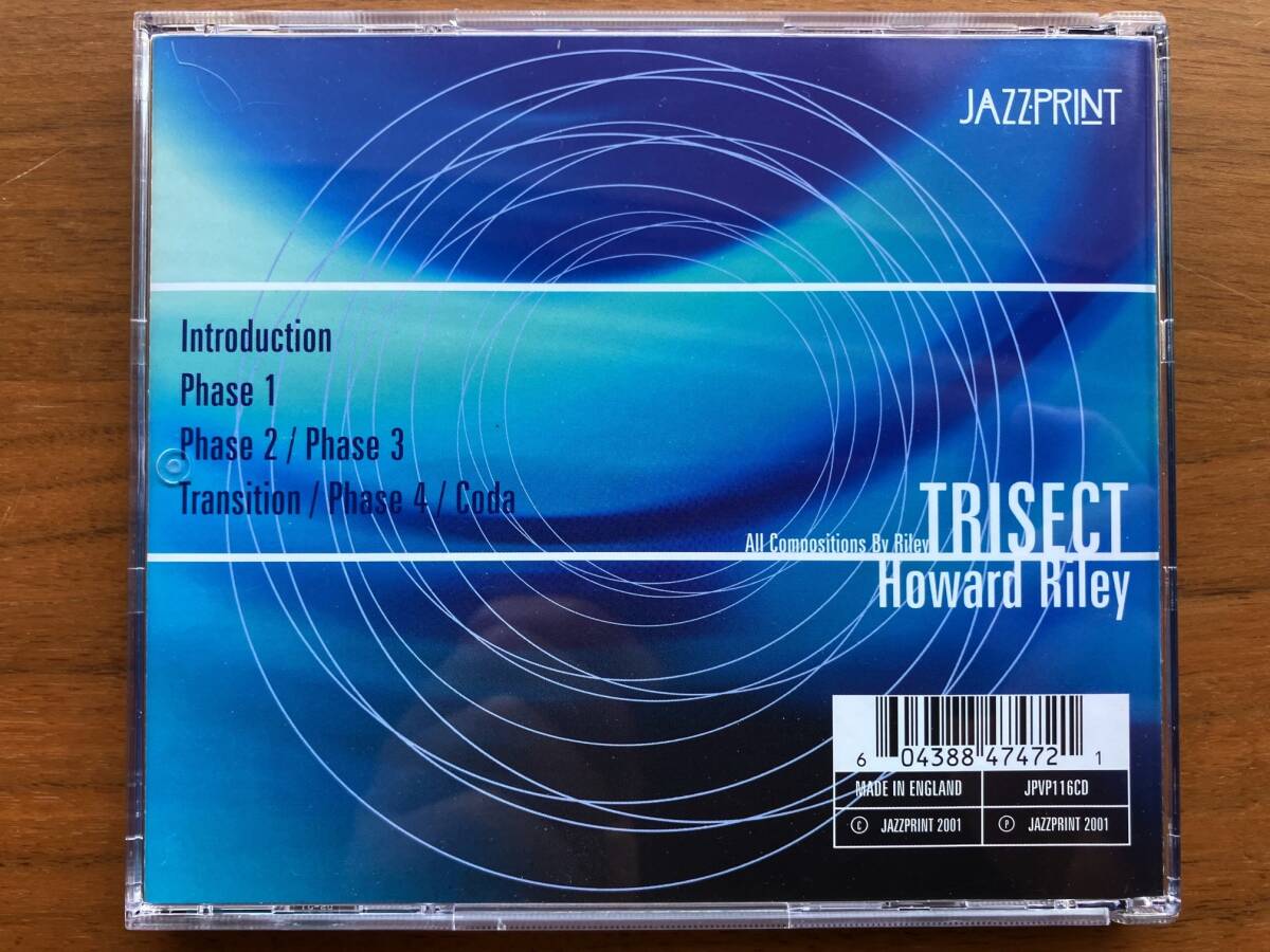 美品 Howard Riley FACETS TRISECT CD / Free Jazz, Free Improvisation_画像5