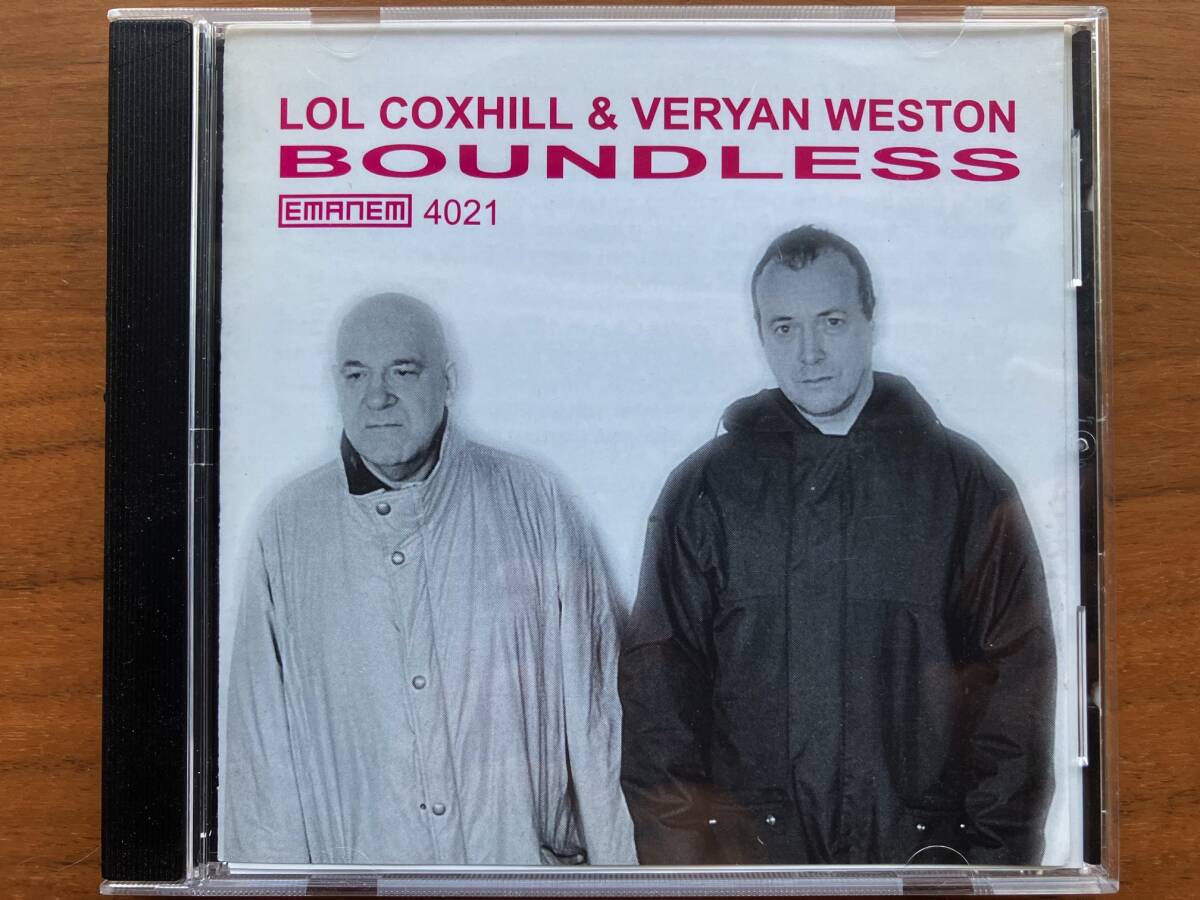 美品 Lol Coxhill & Veryan Weston BOUNDLESS CD / Avant-Garde Jazz, Free Improvisation_画像1