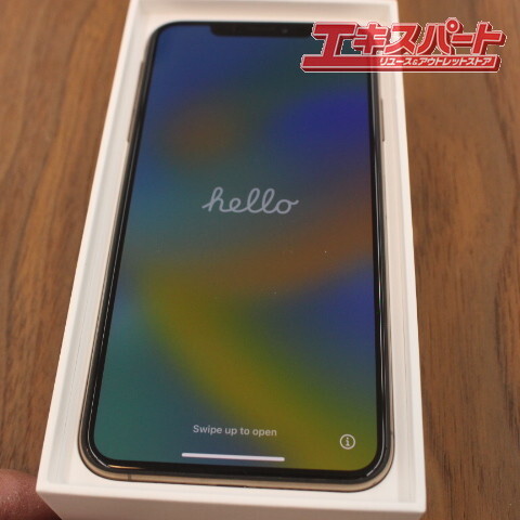 Face ID不可 SIMフリー iPhone Xs Max ゴールド 256GB MT6W2J/A バッテリー81％ 辻堂店の画像3