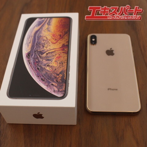 Face ID不可 SIMフリー iPhone Xs Max ゴールド 256GB MT6W2J/A バッテリー81％ 辻堂店の画像4