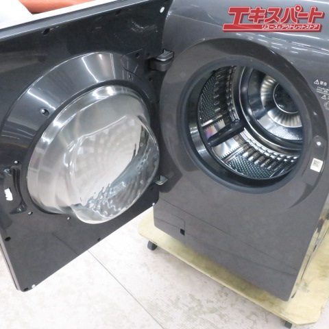 SHARP プラズマクラスター ドラム式洗濯乾燥機 ES-X11A-TL リッチブラウン 左開き 2023年製 シャープ 富岡店の画像4